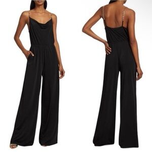 Jason Wu Emmet Rhinestone Palazzo Jumpsuit